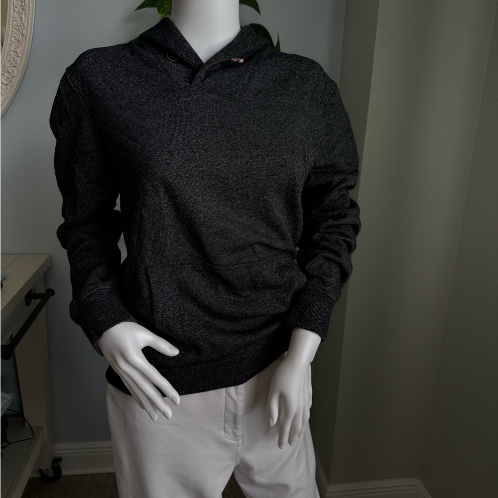 Perry Ellis Charcoal Knit Pullover